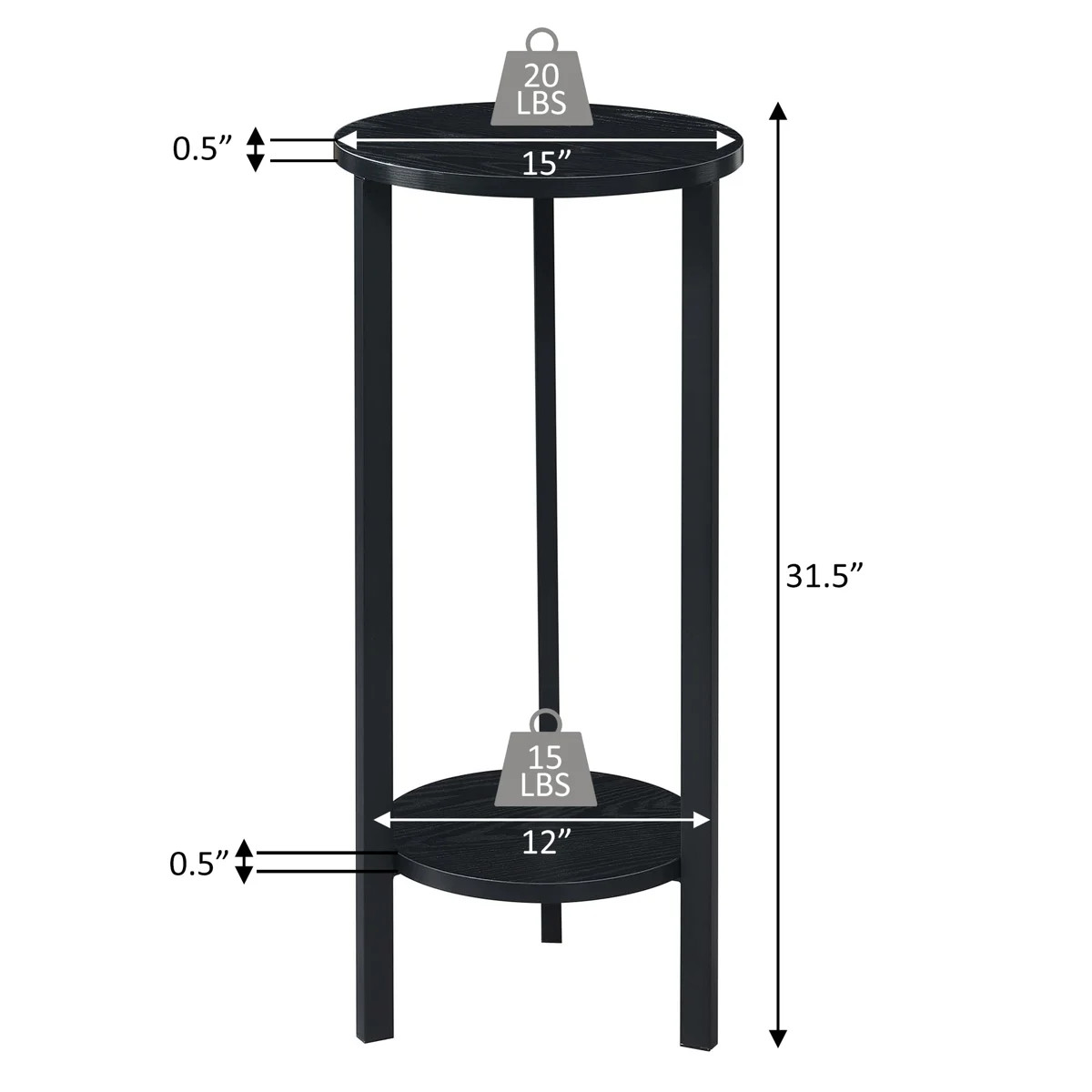Migues Round Plant Stand | Wayfair North America