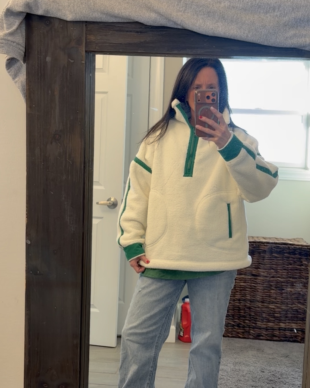 Great fleece. Warm and cozy.  

#LTKootd #LTKvlog