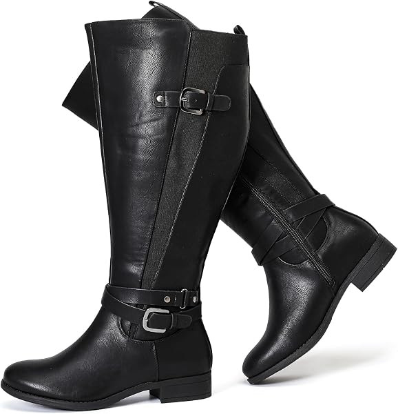 Women's Extra Wide Calf Knee High Boots. | Amazon (US)