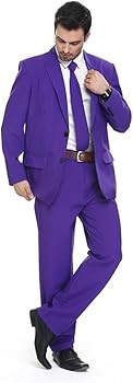 U LOOK UGLY TODAY Men's Party Suit Solid Color Prom Suit for Themed Party Events Clubbing Jacket ... | Amazon (US)