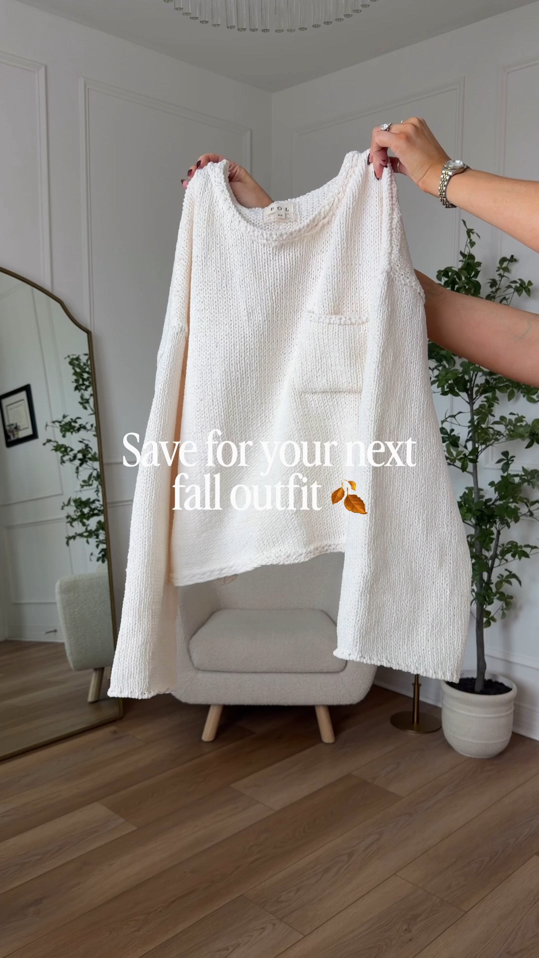 Fall outfit inspo! Wearing medium in the sweater and 4 long in the jeans. Use code AEFALL30 for the jeans! 

Fall outfits, casual fall style, white knit sweater for fall, high rise flare jeans

#LTKootd #LTKgrwm