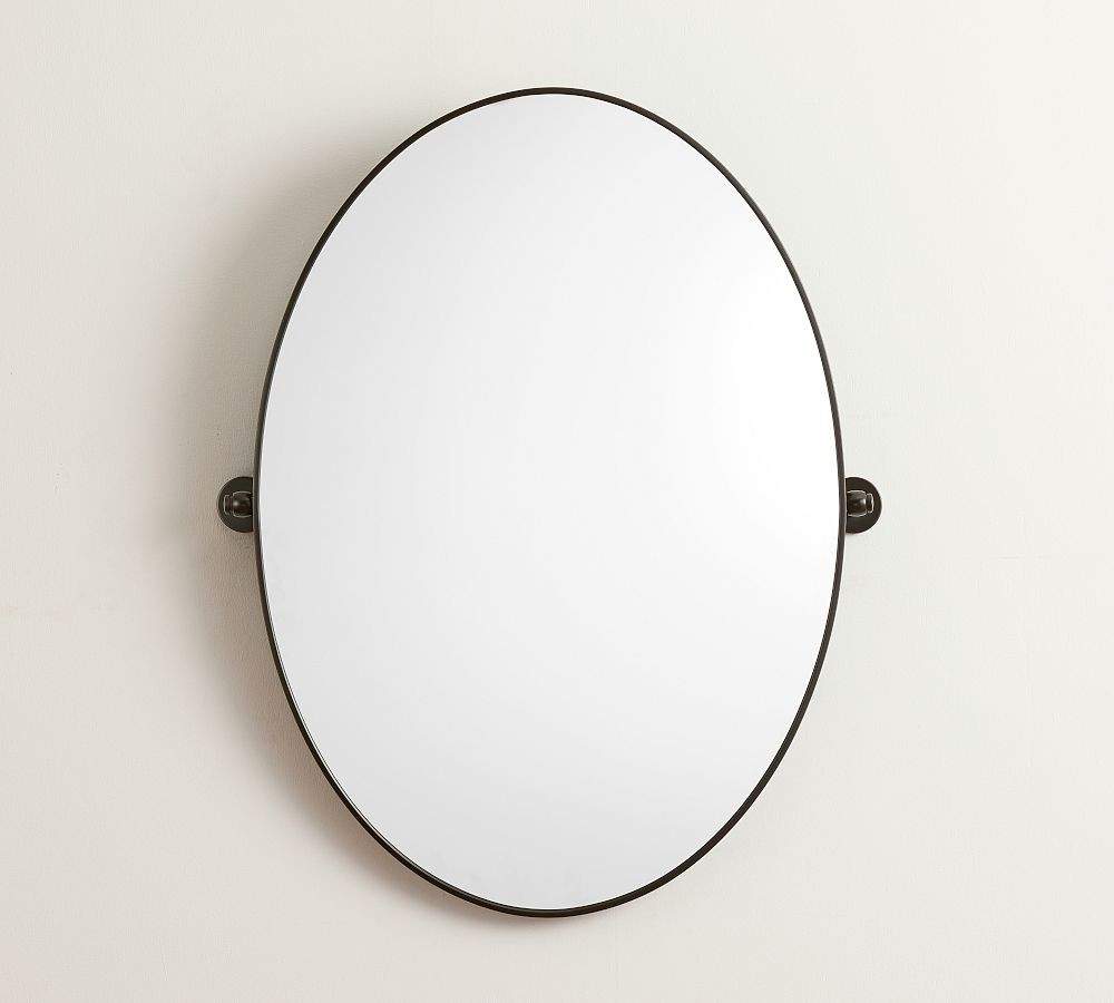 Sansome Oval Pivot Mirror | Pottery Barn (US)