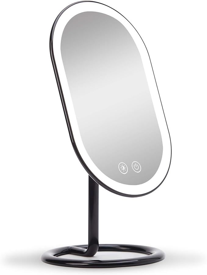 Fancii Tabletop Mount LED Lighted Vanity Makeup Mirror, Rechargeable - Cordless Illuminated Cosme... | Amazon (US)