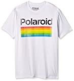 Polaroid Men's Classic Logo Vintage Style Rainbow T-Shirt | Amazon (US)