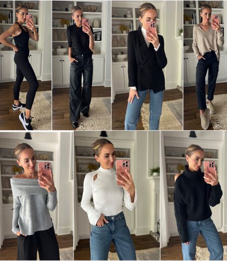 New @Walmart fashion finds, I’m wearing s in all pieces . All available online from @walmartfashion #walmartpartner #walmartfashion
Fall outfit ideas, outfit with faux leather pants, cargo jeans , off the shoulder sweater outfits, affordable athleisure, affordable workout top, affordable leggings , sweater blazer for fall

#LTKfindsunder50 #LTKstyletip #LTKover40