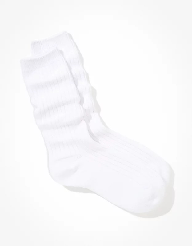 AE Slouchy 10" Socks | American Eagle Outfitters (US & CA)