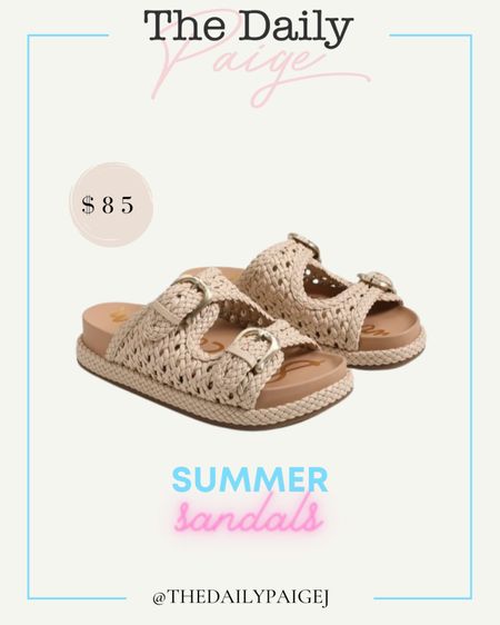 These adorable sandals from Sam Edelman are currently on sale for under $100! These sandals are perfect to go with your summer outfit and would be perfect paired with any of your swimsuits for summer. 

Summer sandals, sandals on sale, summer outfit, spring sandals, sandals under $100

#LTKShoeCrush #LTKFindsUnder100 #LTKSeasonal