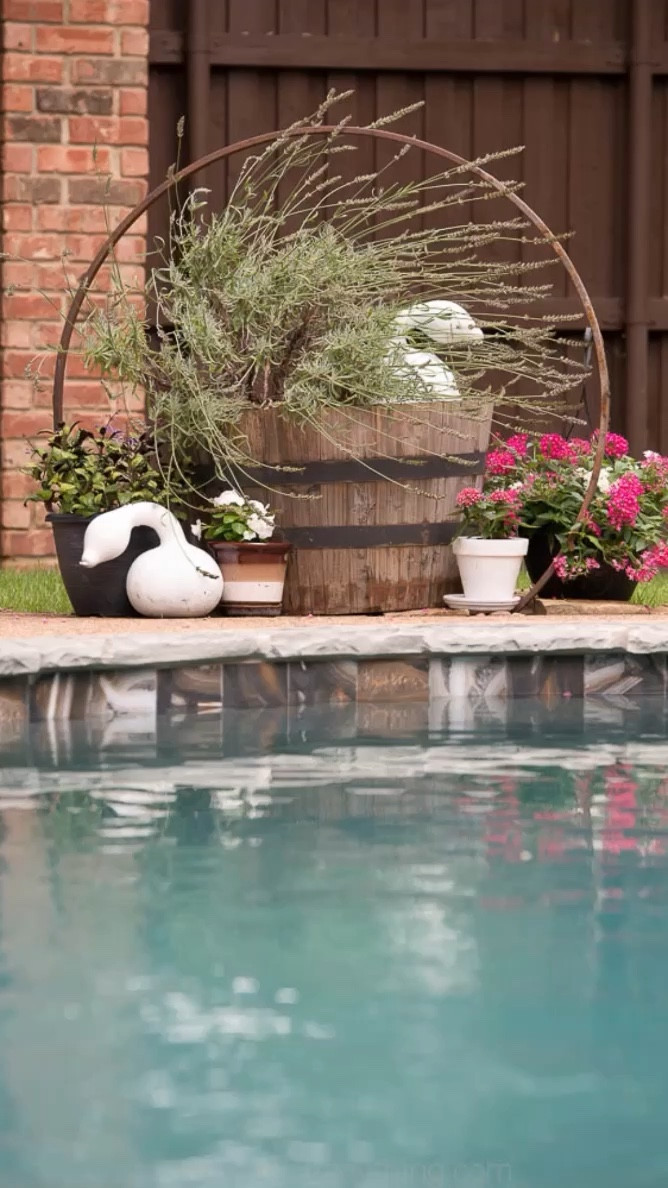 I dried out gourds and used them for garden decor.  Blog post is at www.MomCanDoAnything.com

#LTKhome #LTKSeasonal