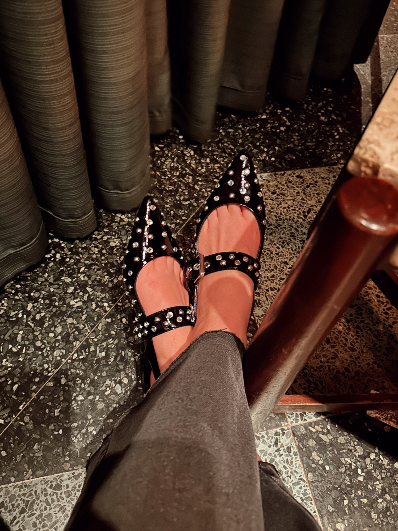Love these shoes so much I got in two colors! On sale now under $40! True to size

(Shows, trendy, flats, ballet flats, pointed toe flat, Nordstrom, Nordstrom rack, fall fashion, winter fashion, under 50, style, black shoes, date night outfit, shoe dupe) 

#LTKStyleTip #LTKShoeCrush #LTKSaleAlert