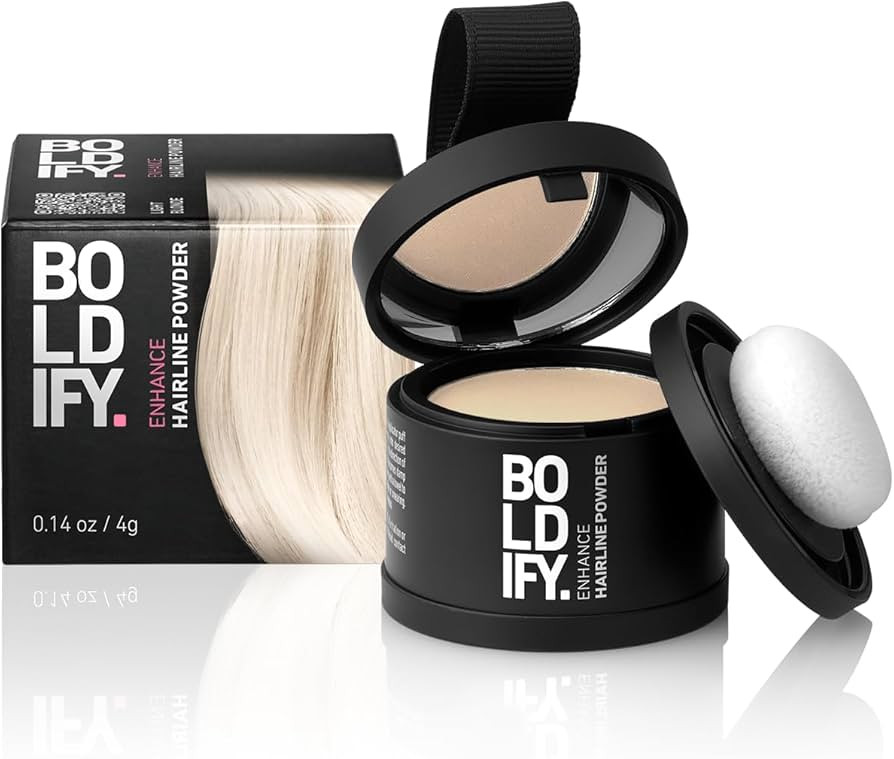 BOLDIFY Hairline Powder - Instantly Fills in Hairlines, Thinning Hair & Scalp Areas, Root Touch U... | Amazon (US)