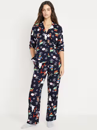 Flannel Pajama Set | Old Navy (US)