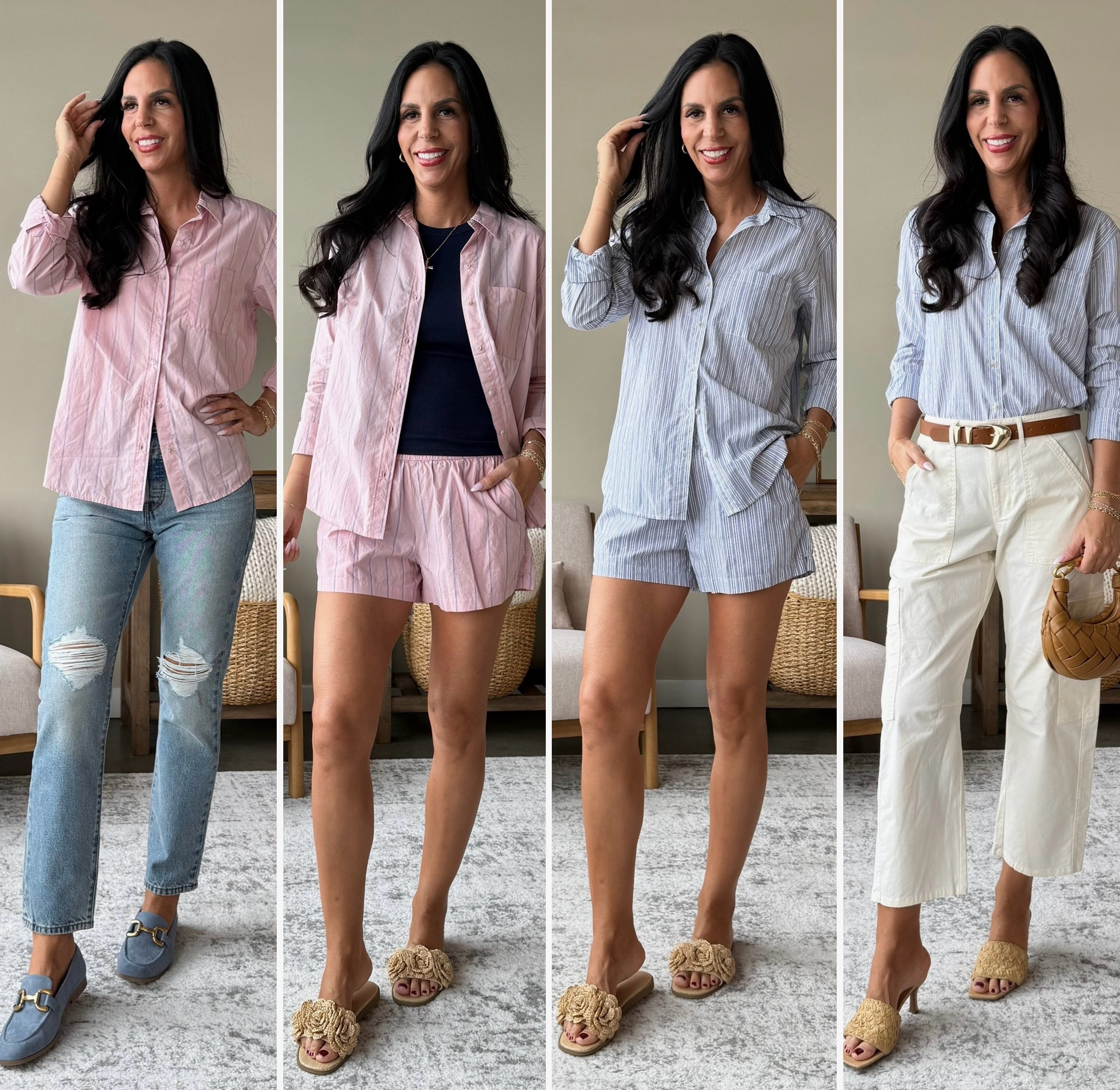 Target Sets that can make a perfect cover-up or cute set, or separates 
Top- small 
Shorts- small 
Jeans- size 27 
White pants- size 2 

#LTKU #LTKFindsUnder50 #LTKOver40