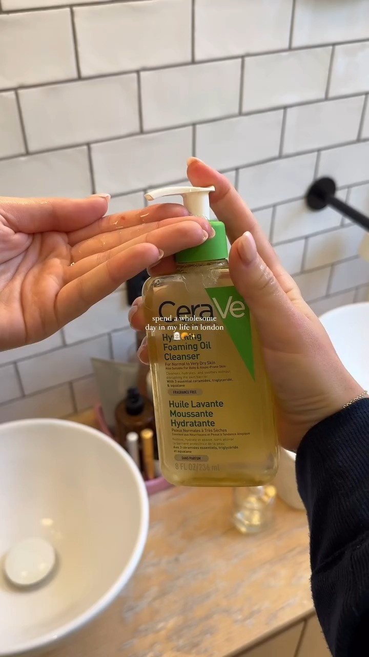 Day in my life ✨ CeraVe Hydrating Cleanser, La Mer Moisturizing Cream, ⁠Vida Glow Collagen, TATCHA The Rice Wash, ⁠Revitalash Lash Serum, Rhode Barrier Cream, Glossier Balm, ⁠Shark Beauty Cryo Glow LED Mask, Nespresso Milk Frother, OPI Nail Base, COS, Jumper, Coat
 

 #LTKuk #LTKeurope #LTKbeauty