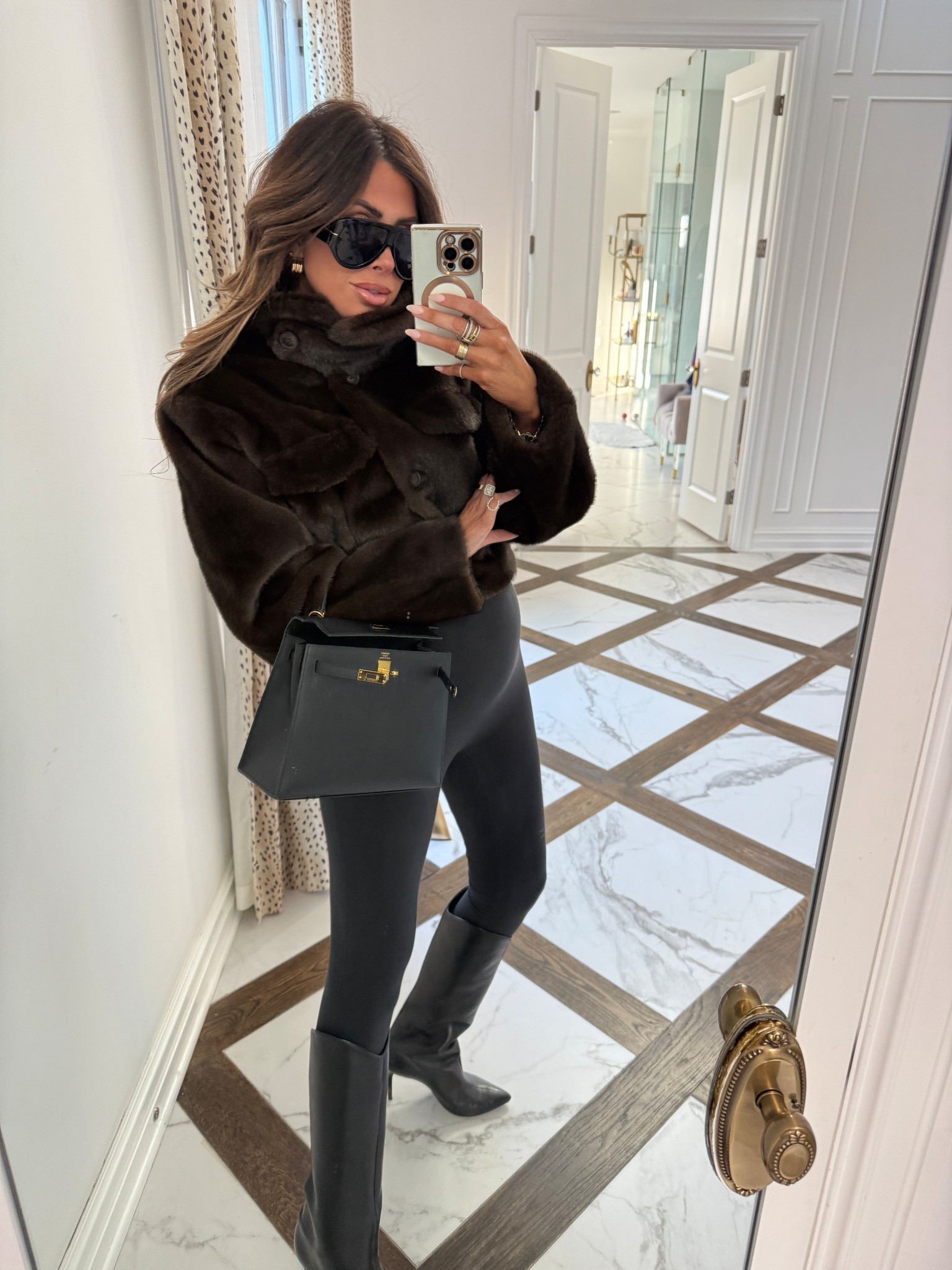 Medium in the faux fur bomber jacket!

#LTKmomlife #LTKootd #LTKBump