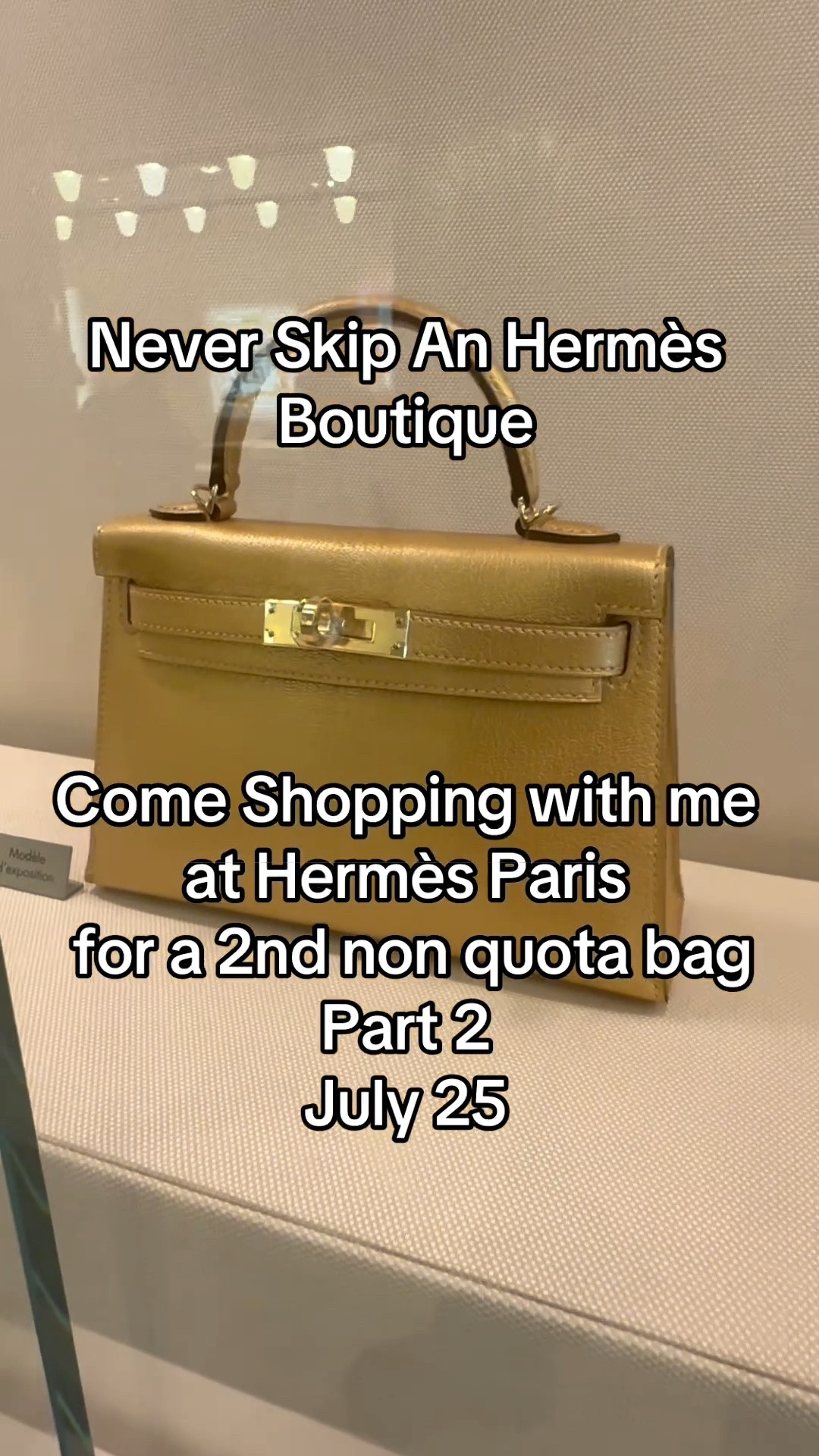 Never Skip An Hermès Boutique Part 2 Bag 2 Paris July 25 #neverskipanhermesboutique #hermes #hermesleatherappointment #hermesbags #shopaholic

#LTKdayinmylife #LTKvlog #LTKstorytime