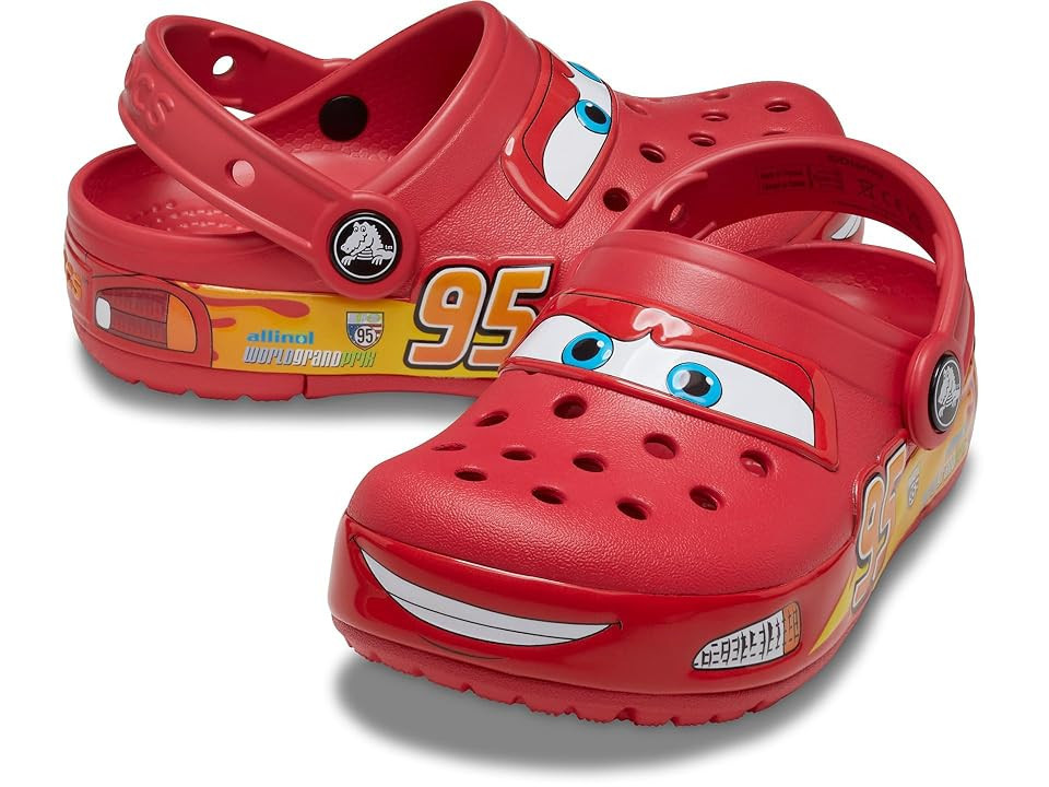 Crocs Kids Crocband Cars Lightning McQueen Clogs, Light Up Shoes (Toddler) Kid's Shoes Red : 9 Toddler M | Zappos
