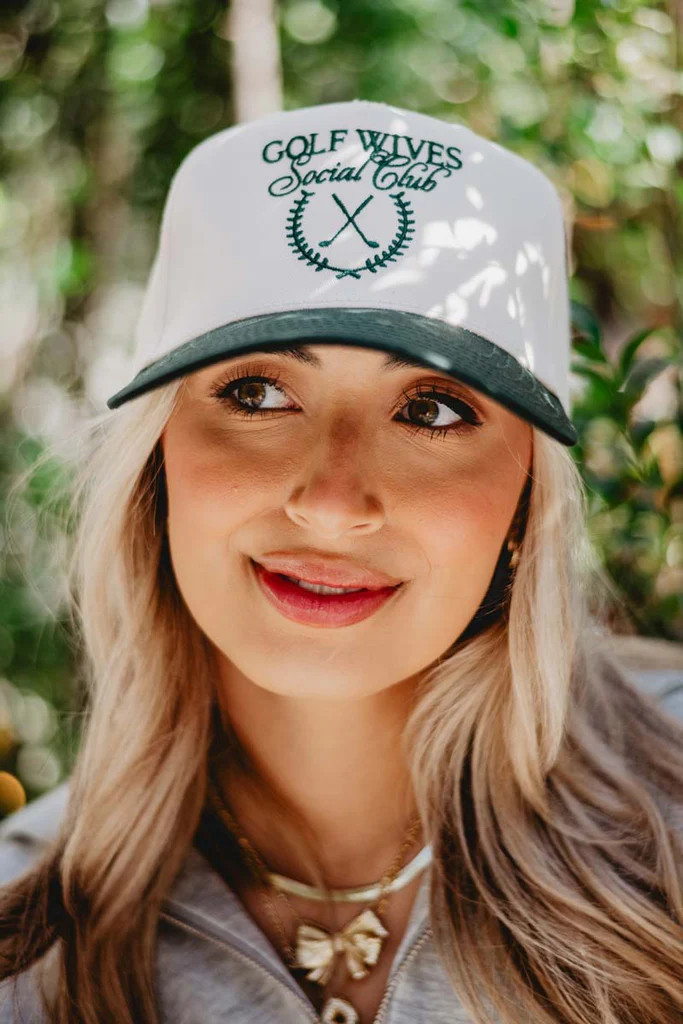 Golf Wives Social Club Two-Toned Vintage Hats | Katydid.com