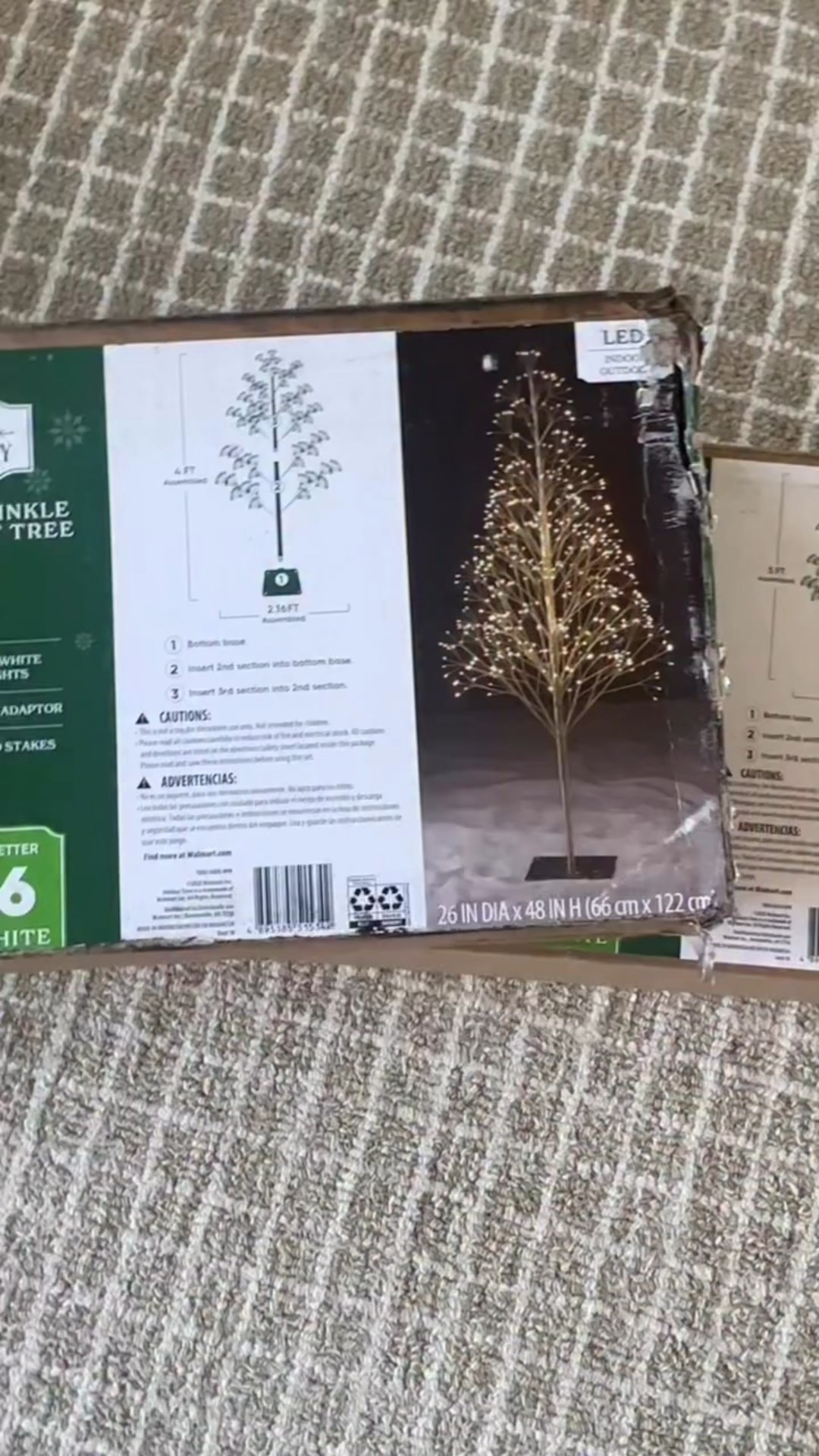 Walmart Twinkle Trees ✨

#LTKHome #LTKSeasonal #LTKFindsUnder50