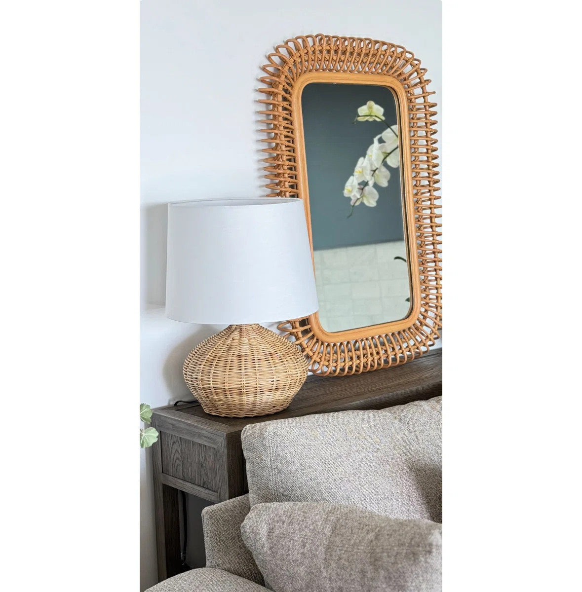 Bracken Wicker/Rattan Table Lamp | Wayfair North America