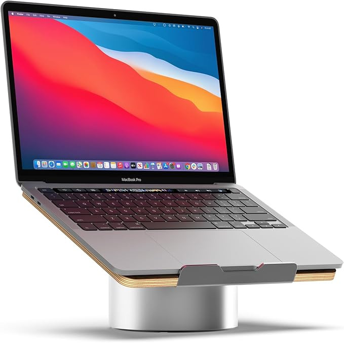 HumanCentric Laptop Stand for Desk – Laptop Riser for Desk in Space Gray Aluminum Compatible wi... | Amazon (US)