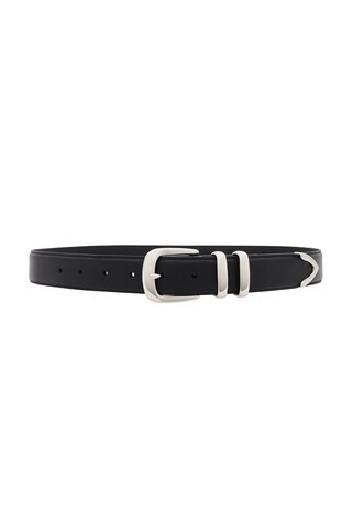 Favorite Daughter The Jordan Belt in Black & Nickel from Revolve.com | Revolve Clothing (Global)