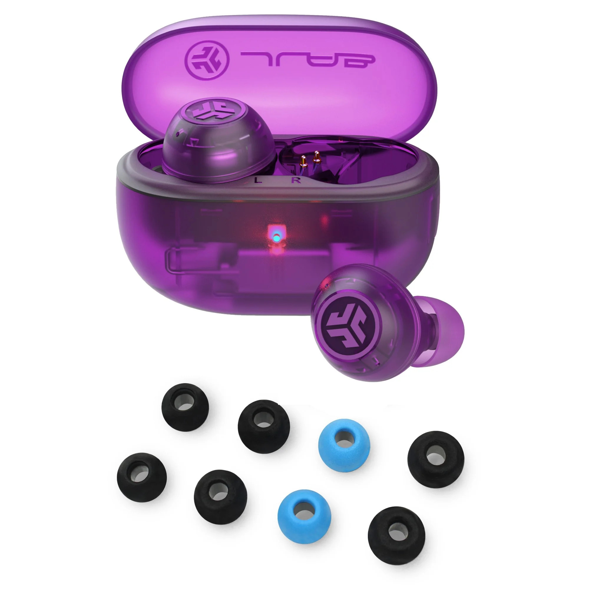 Go Pop ANC Transparent Purple + Tips | JLab