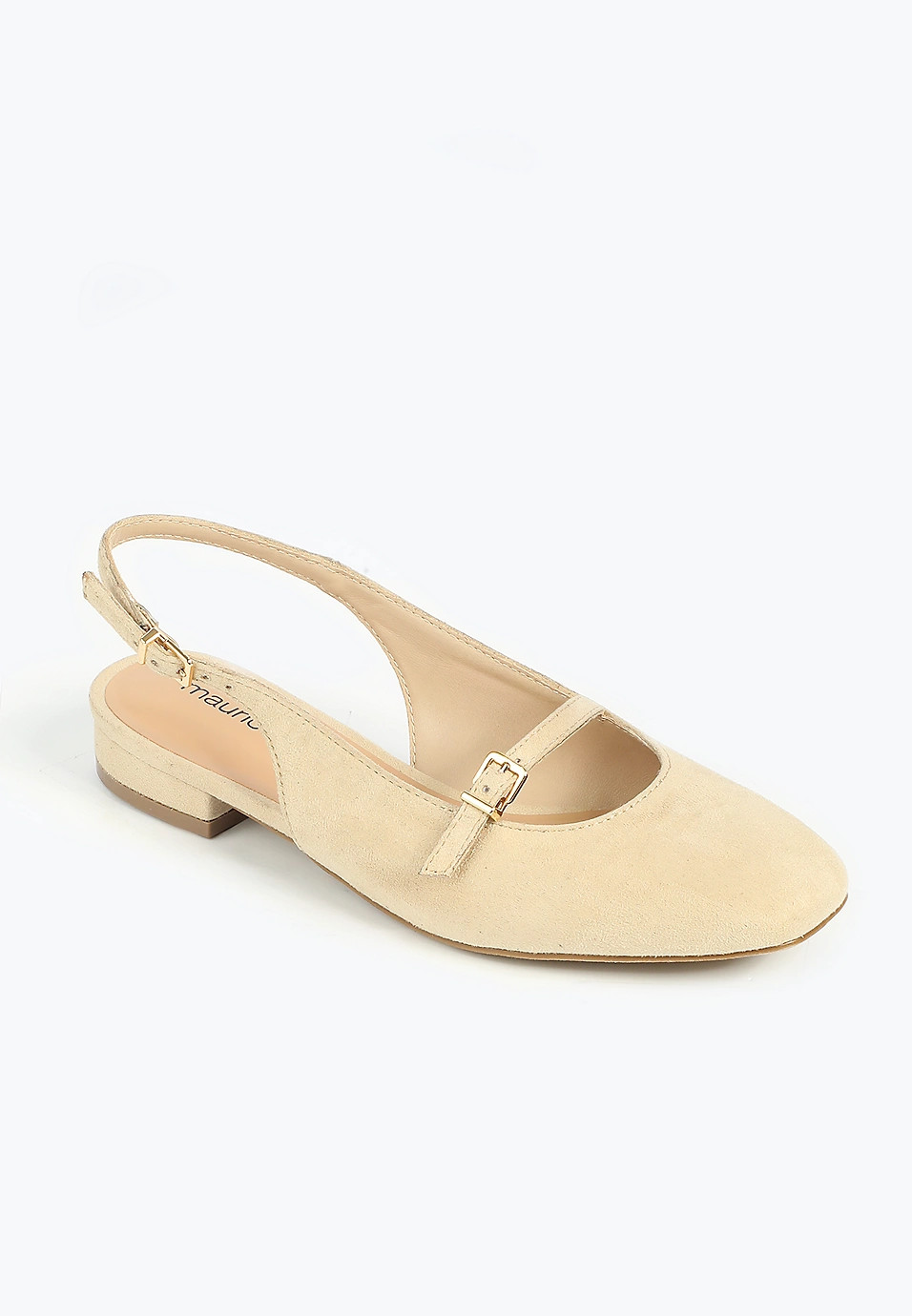 SuperCush Gabby Slingback Buckle Flat | Maurices