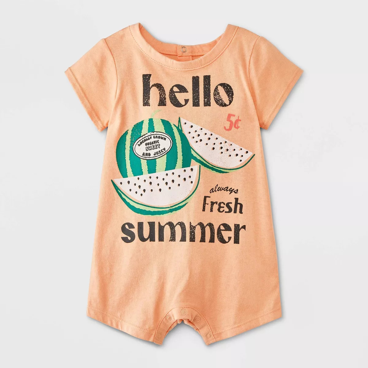 Grayson Mini Contrast Trim Romper | Target