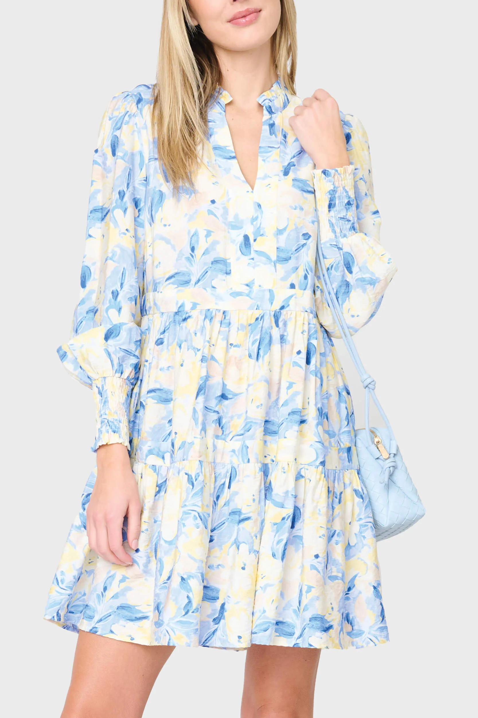 Long Sleeve Decked Out Day Dress | Perfect Spring Dress | Gibson