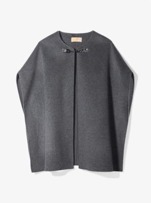 Double Face Wool Blend Cape | Michael Kors US