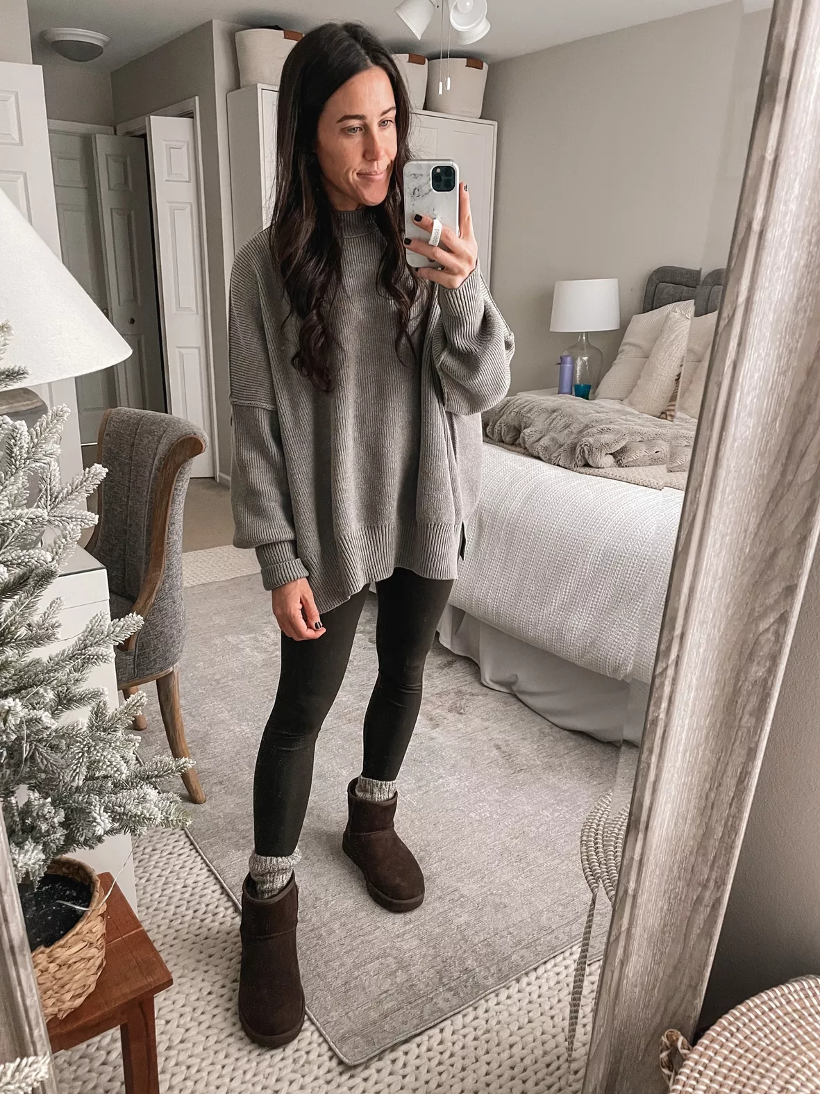 Free People The Essential legging in gray