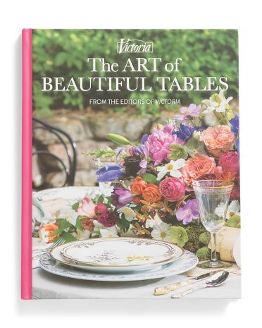 Art Of Beautiful Tables Book | TJ Maxx