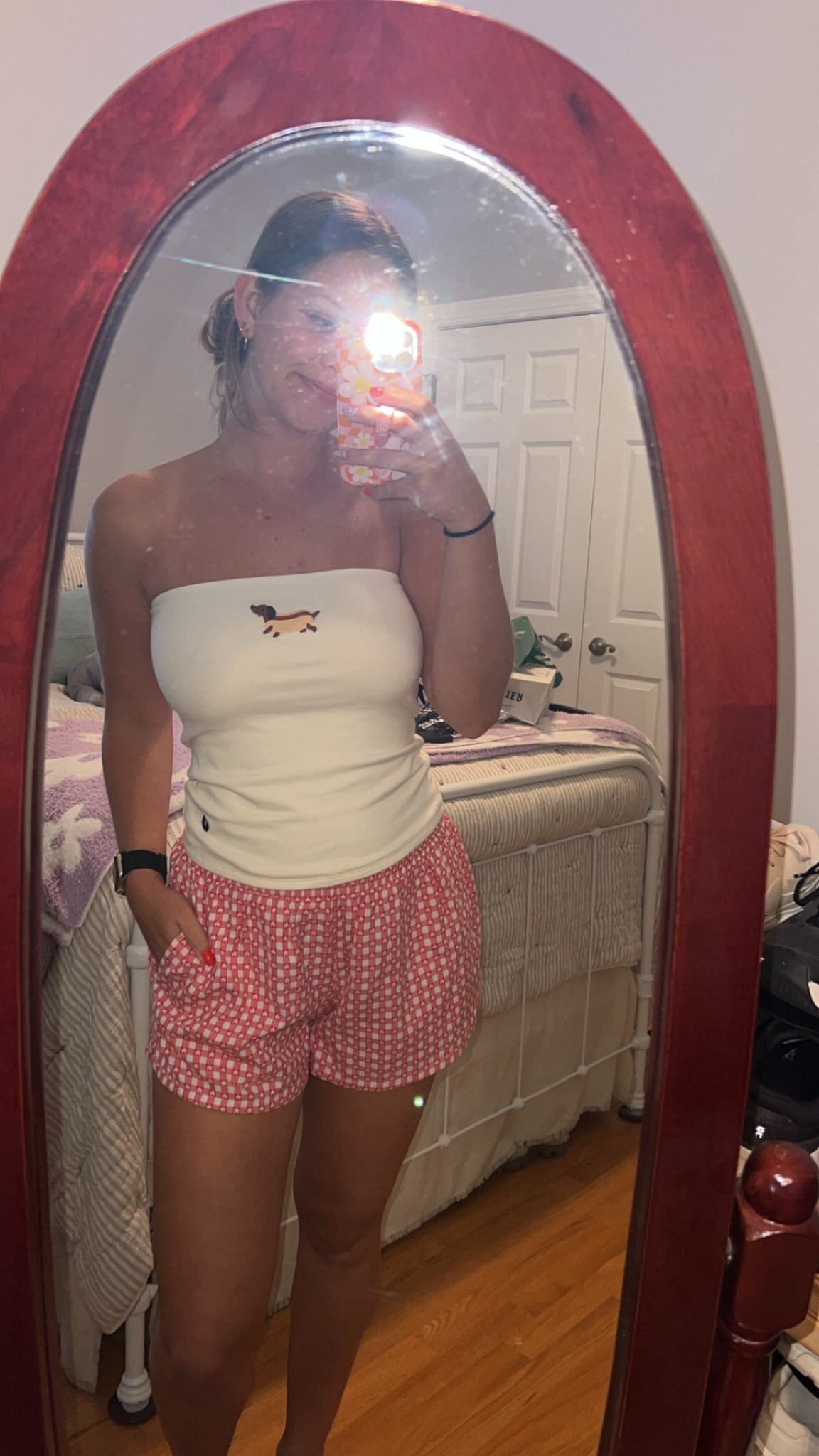 Hot dog tube top and boxer shorts!! 🌭

#LTKootd #LTKSeasonal #LTKSpringSale