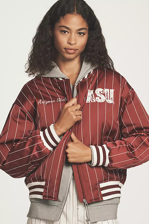 The Wild Collective x Anthropologie NCAA Bomber Jacket | Anthropologie (US)