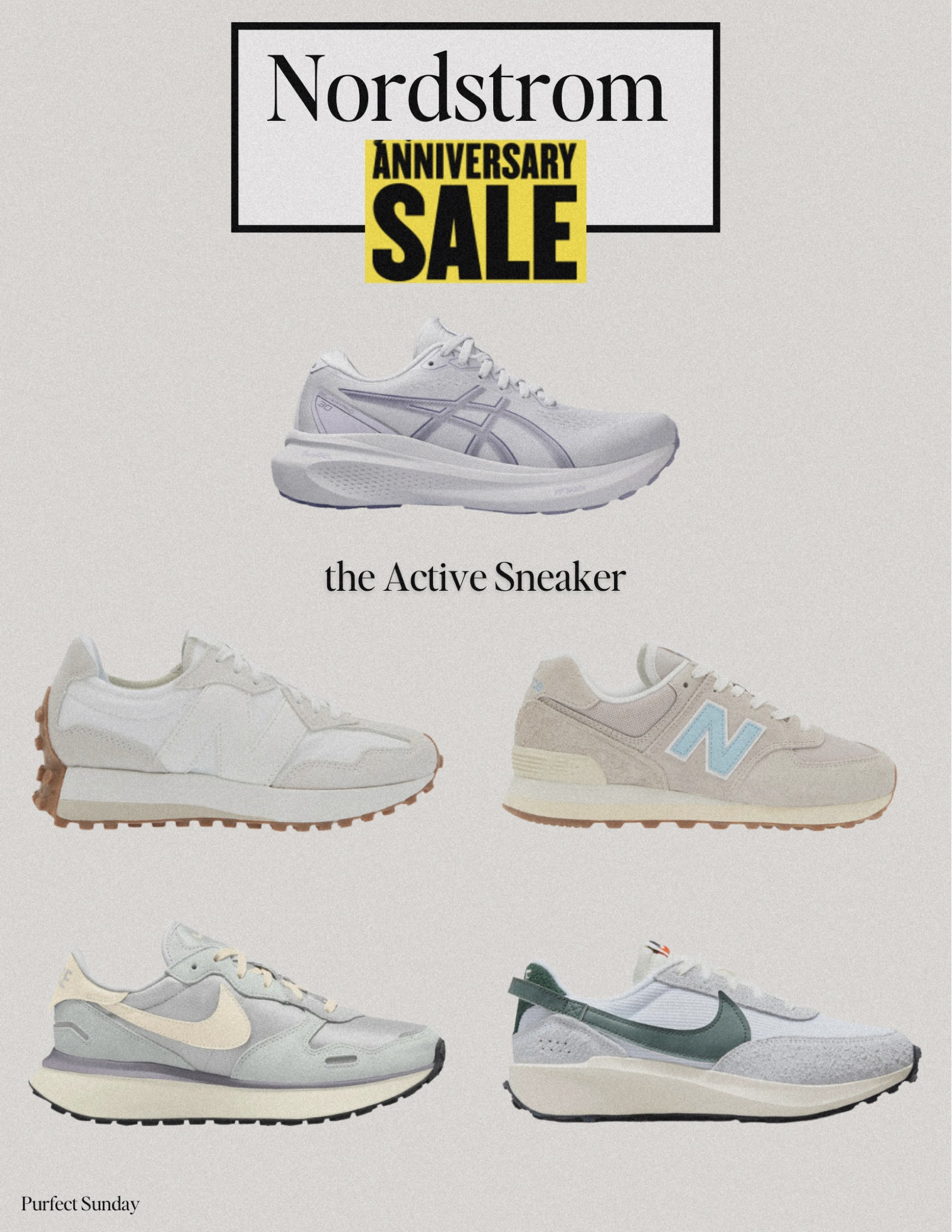 Nordstrom Anniversary Sale Active Sneakers. 
New Balance, Nike, running shoes, sneakers, 


#LTKFitness #LTKActive #LTKxNSale