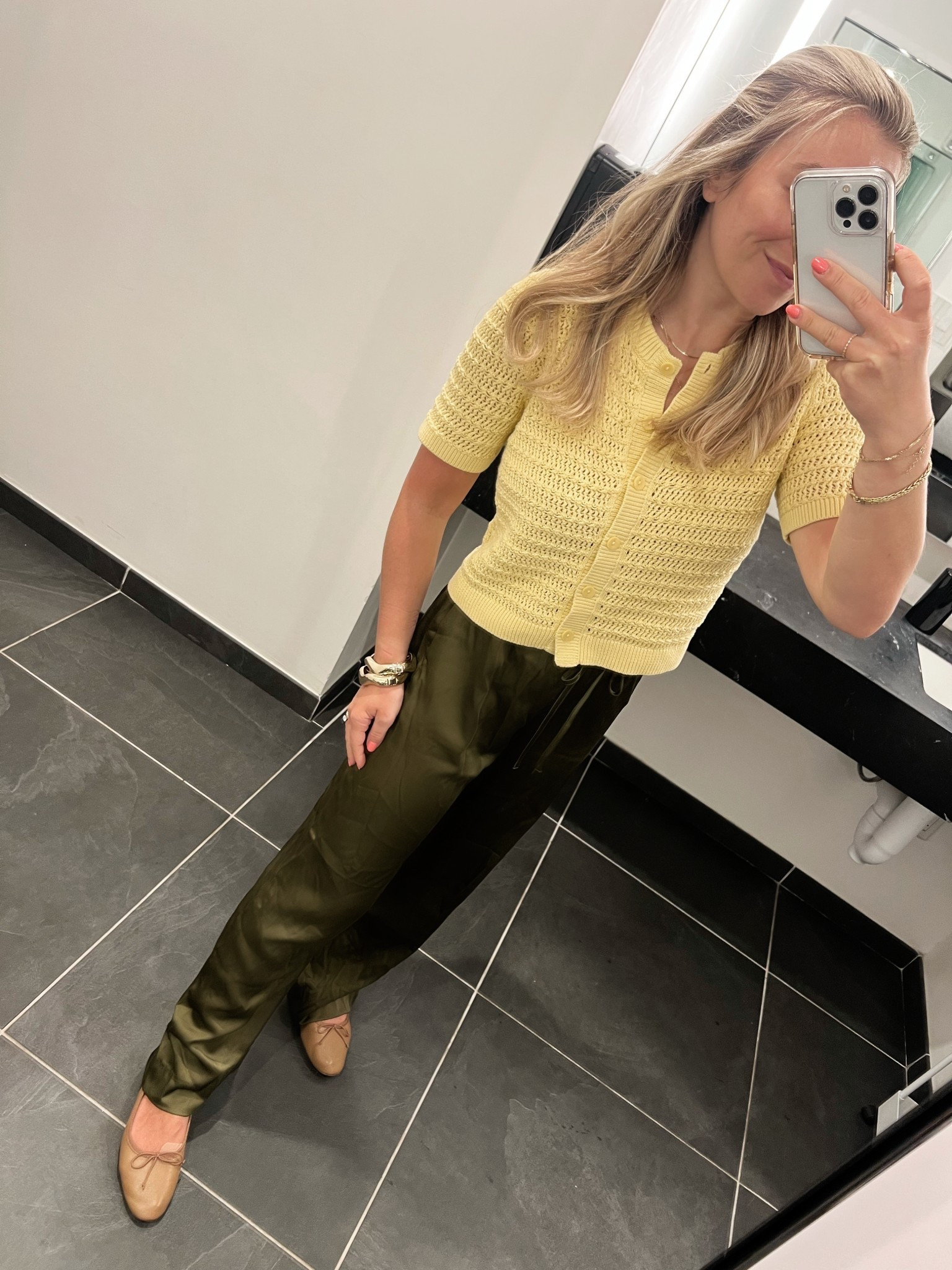 A happy spring office outfit 🌼