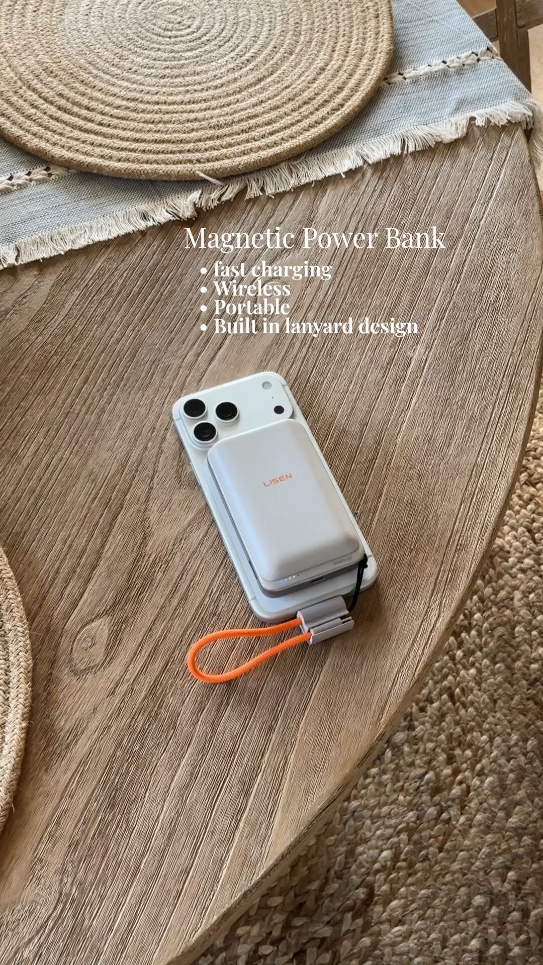 Finally found a truly solid MagSafe power bank portable charger for my phone, my iPad and anything else that needs charging on the go. 👏🏼  They come in a few fun colors and charge up my phone quickly and without overheating.

Portable iPhone charger, tech gifts, gift ideas

#LTKTravel #LTKHome #LTKmomlife