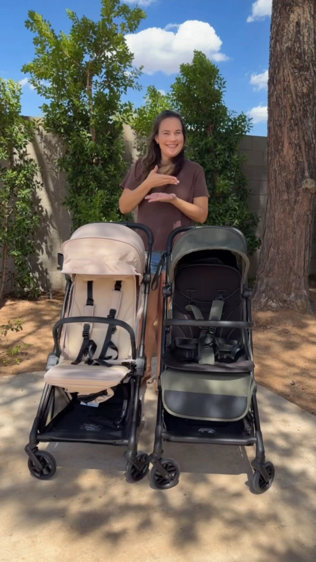 Mompush Nexis vs Mompush Velo Lightweight Travel Strollers!

Both have -
▫️Newborn Reclines
▫️Fairly Upright Seats
▫️IATA Compatible folds (fit in some overhead bins)
▫️Baskets hold 13.2 lbs (though the info is conflicting online🫠)
▫️Peekaboo Windows
▫️No Re-Thread Harnesses
▫️Include cup holder, rain cover and bumper bar.

Velo Differences -
- $100 more
- Tall Parents might kick back wheels
- Car seat and snack tray compatible (won’t fold with adapters)

Nexis Differences -
-Carbon Fiber Frame (what makes it so light)
- Taller seat-back

#LTKTravel #LTKKids #LTKmorningroutine