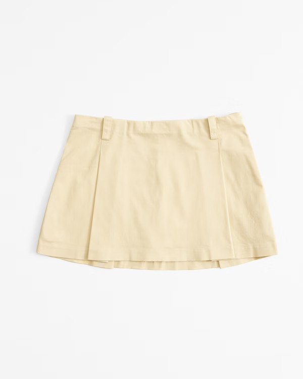 High Rise Flirty Mini Skort | Abercrombie & Fitch (US)
