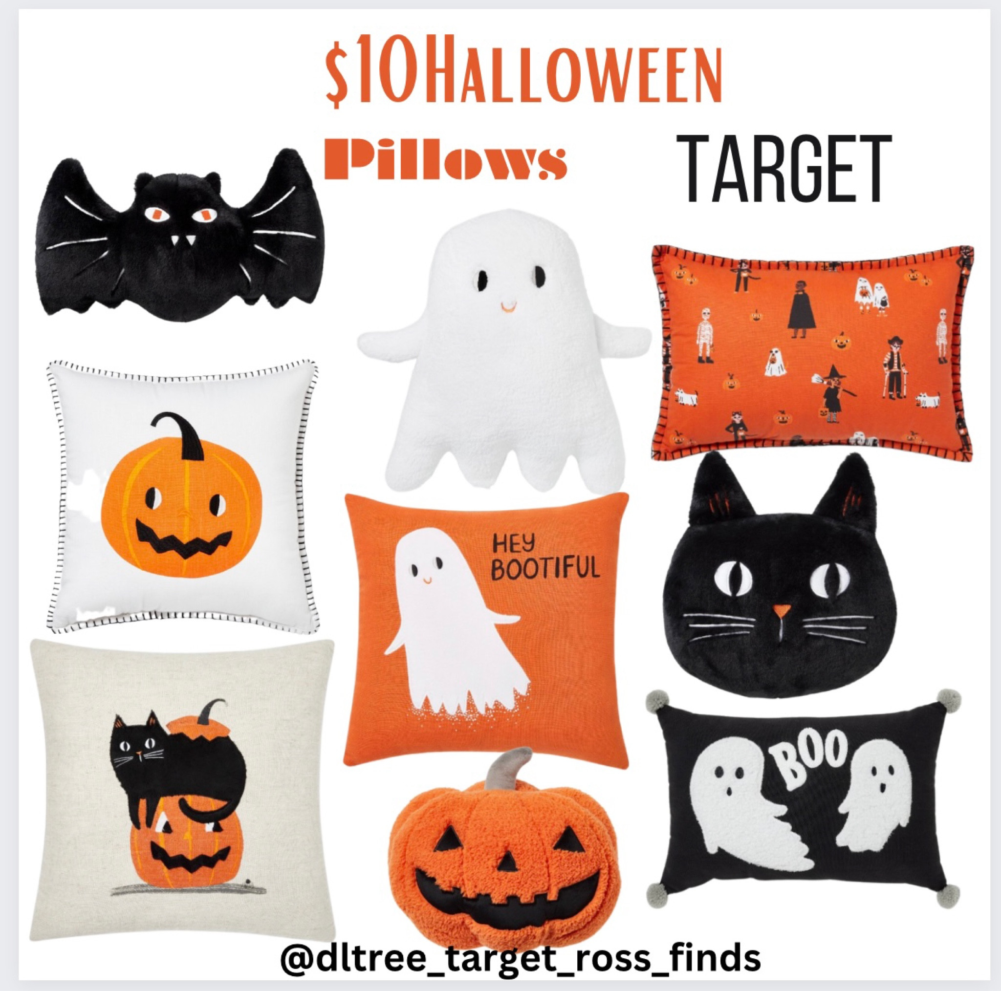 Halloween 2024 pillows target