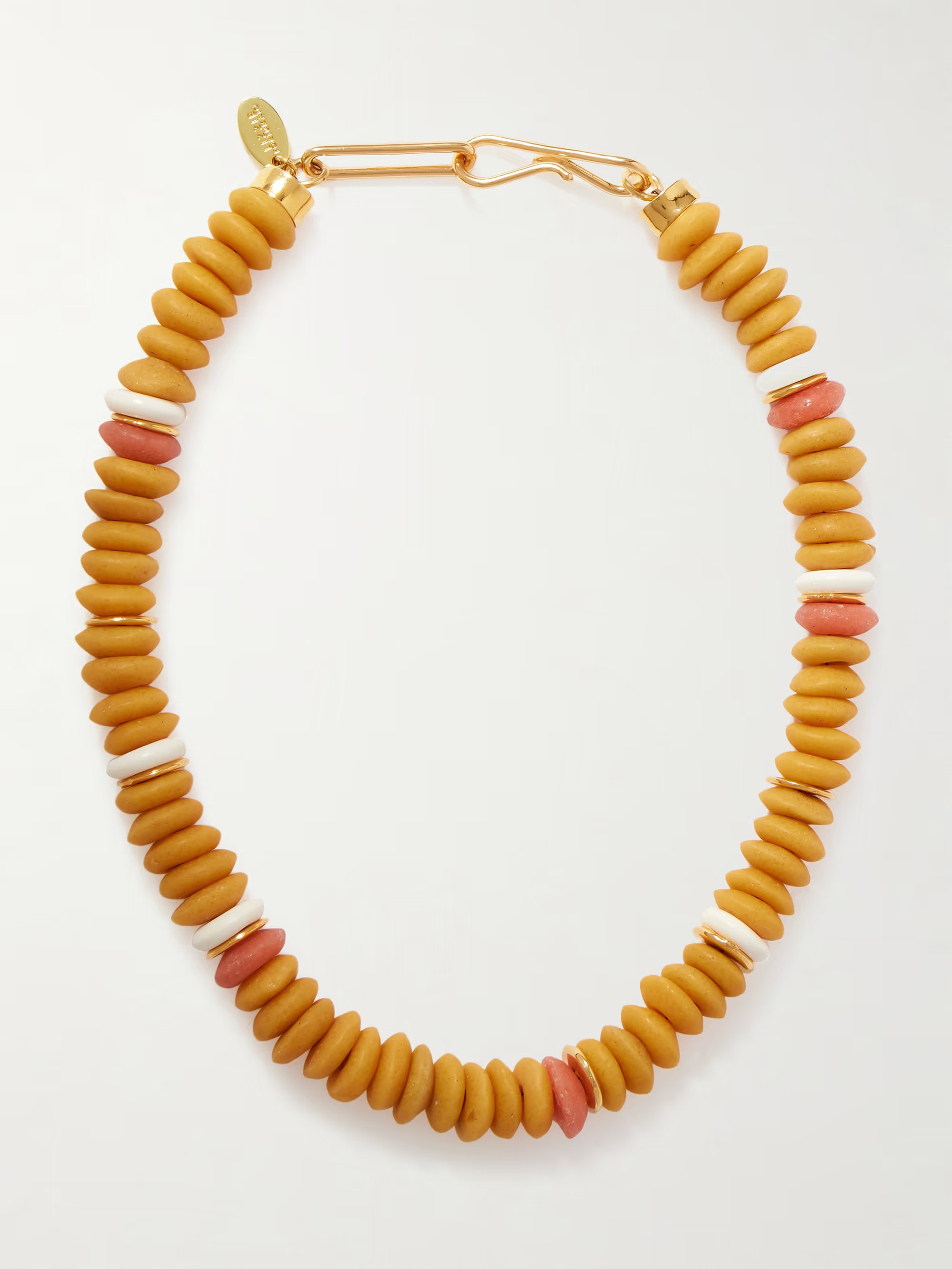 Laguna gold-tone beaded necklace | NET-A-PORTER (US)