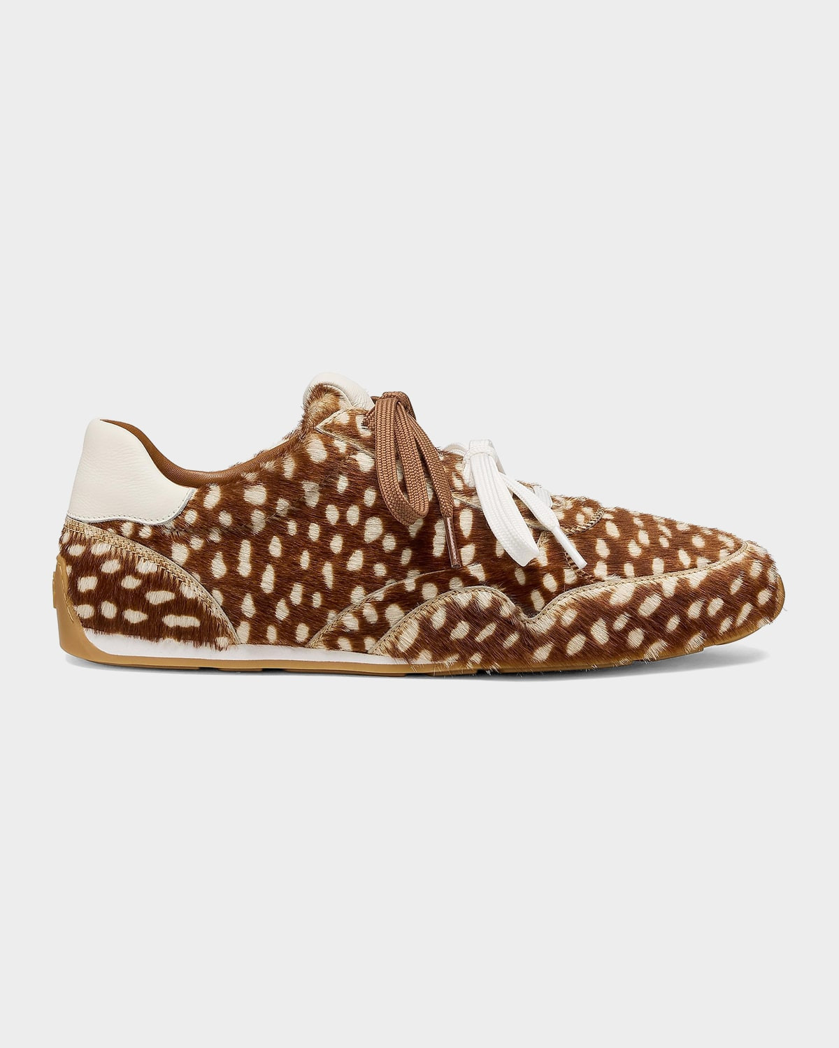 Bond Sport Calf Hair Low-Top Sneakers | Neiman Marcus