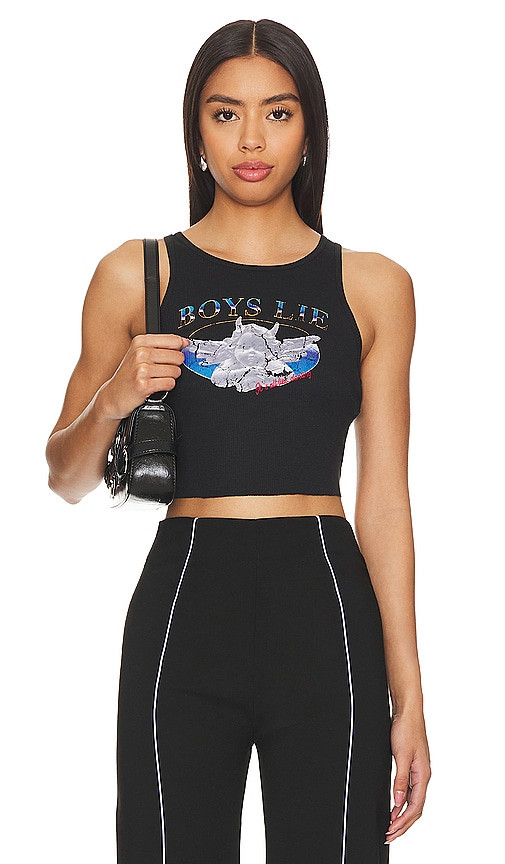 Boys Lie Here Lies Tank in Black. - size XS/S | Revolve Clothing (Global)