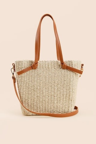 Jeanie Straw Tote | Francesca's