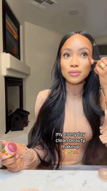 my everyday makeup #cleanbeauty ✨🌱

#LTKbeauty