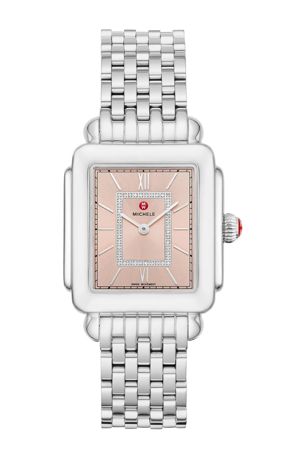 Deco II Diamond Bracelet Watch, 20mm x 43mm - 0.11 ctw (Women) | Nordstromrack | Nordstrom Rack
