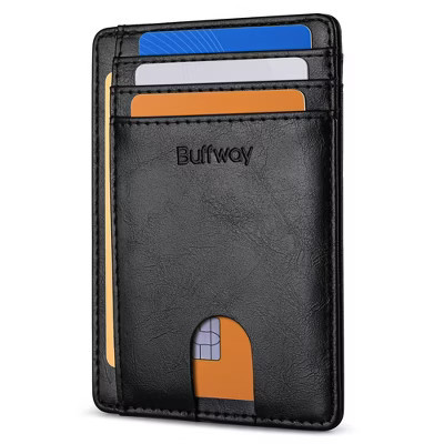 Generic Slim Minimalist Front Pocket RFID Blocking Leather Wallets for Men and Women | Target