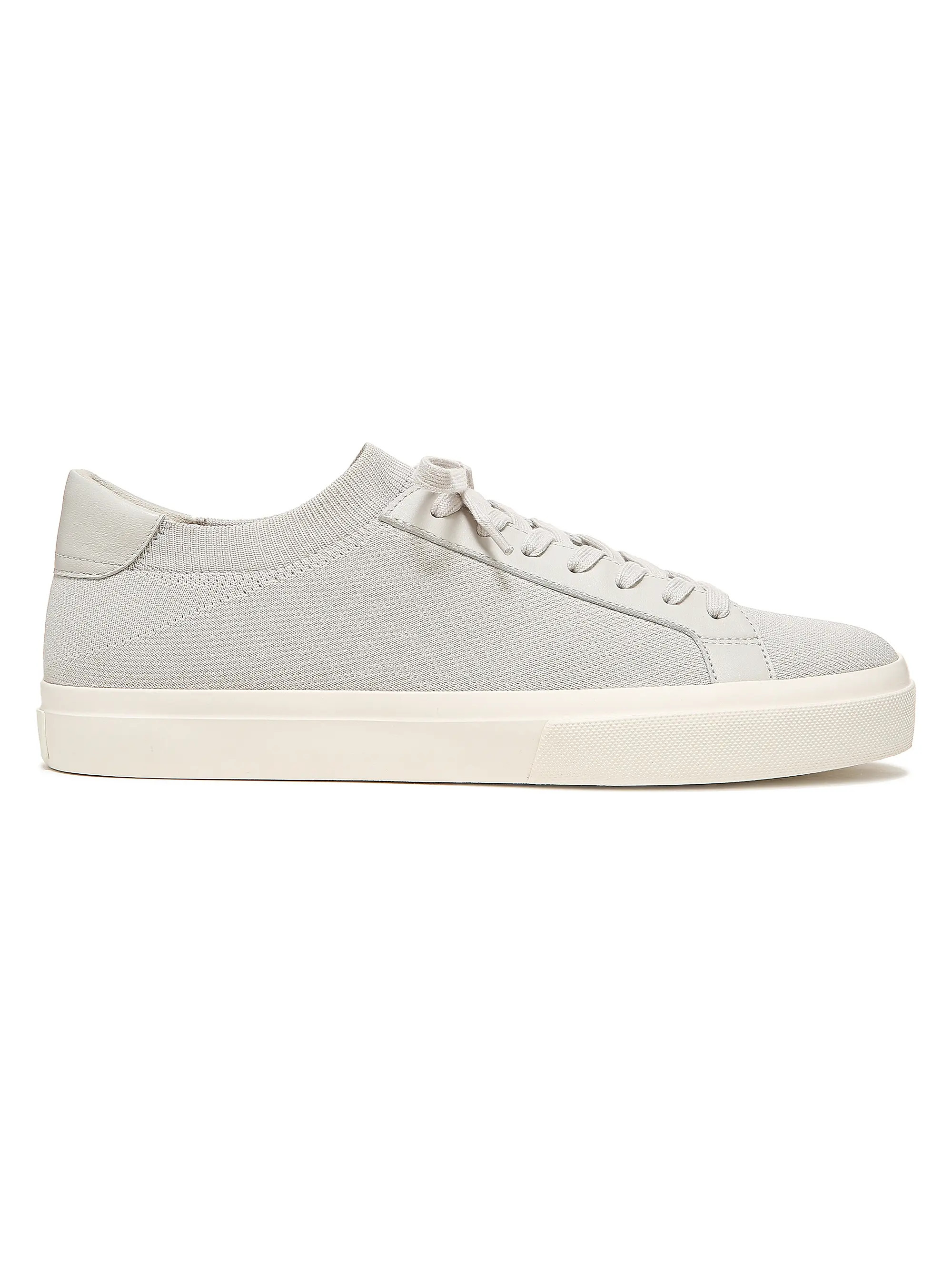 Shop Vince Fulton Leather-Trimmed Knit Sneakers | Saks Fifth Avenue | Saks Fifth Avenue