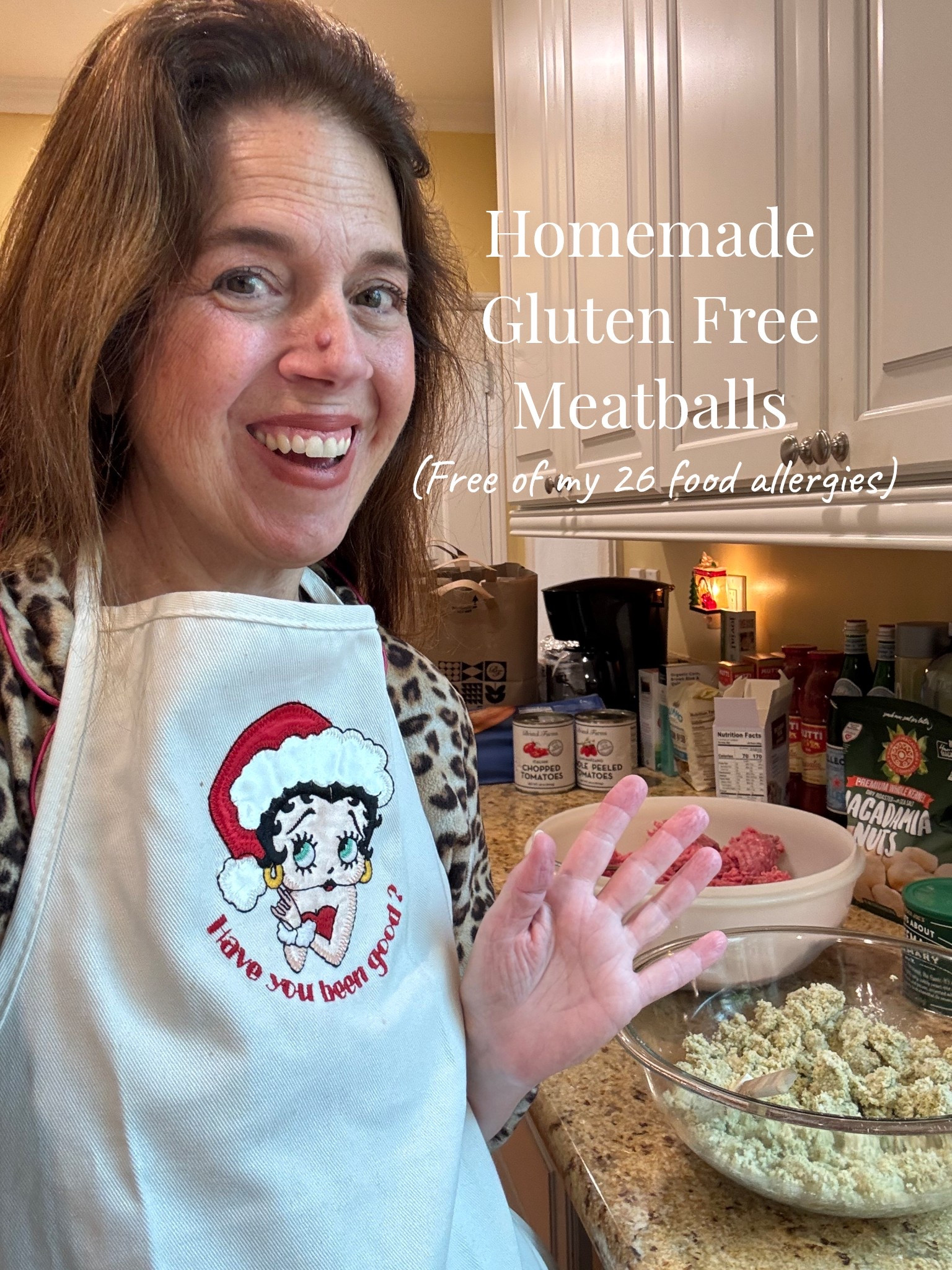 Katz Gluten Free PLAIN Stuffing Cubes were a great find for making meatballs that were delicious and without my 26 food allergies.

Comment MEATBALL for the recipes ingredients #glutenfreerecipe 

#LTKSeasonal #LTKHoliday #LTKfoodie