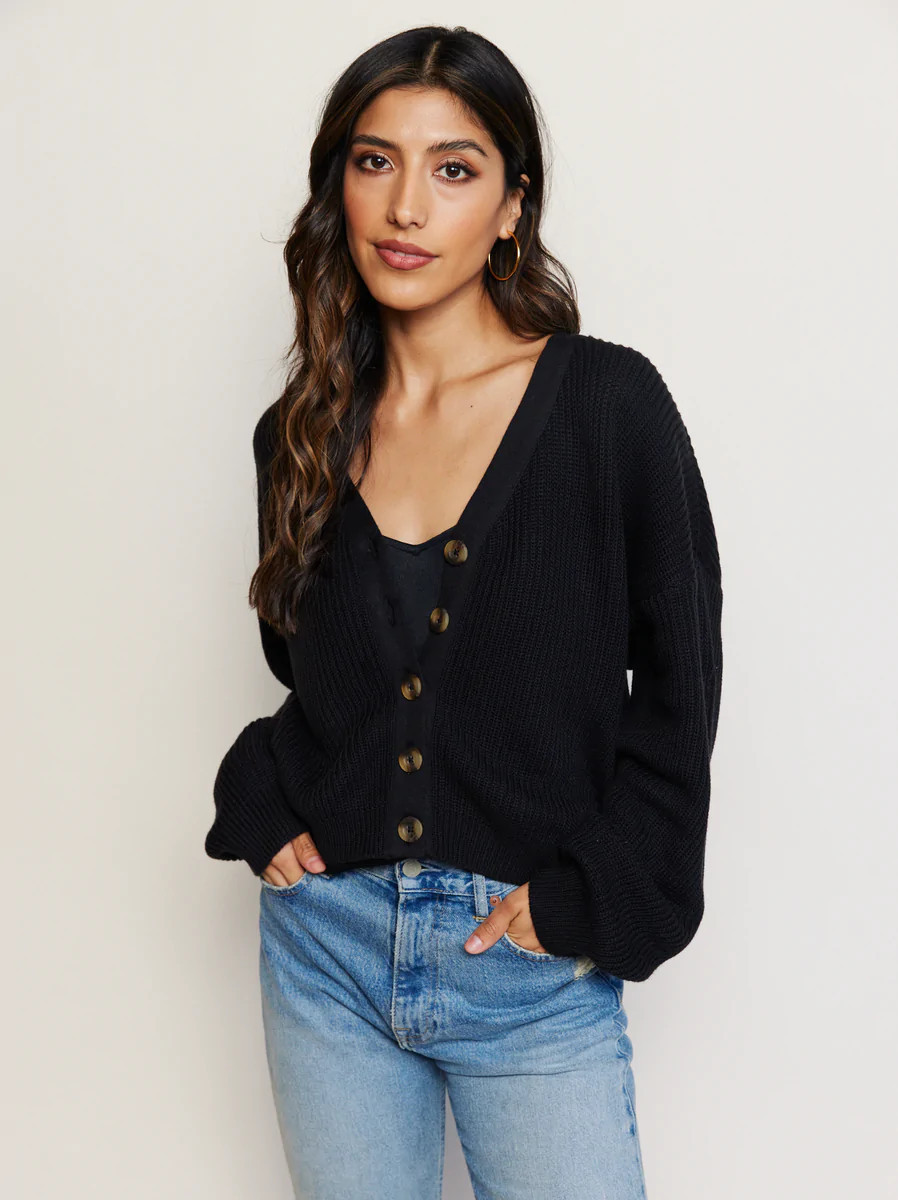 Marlene Cropped Cardigan | ABLE Clothing